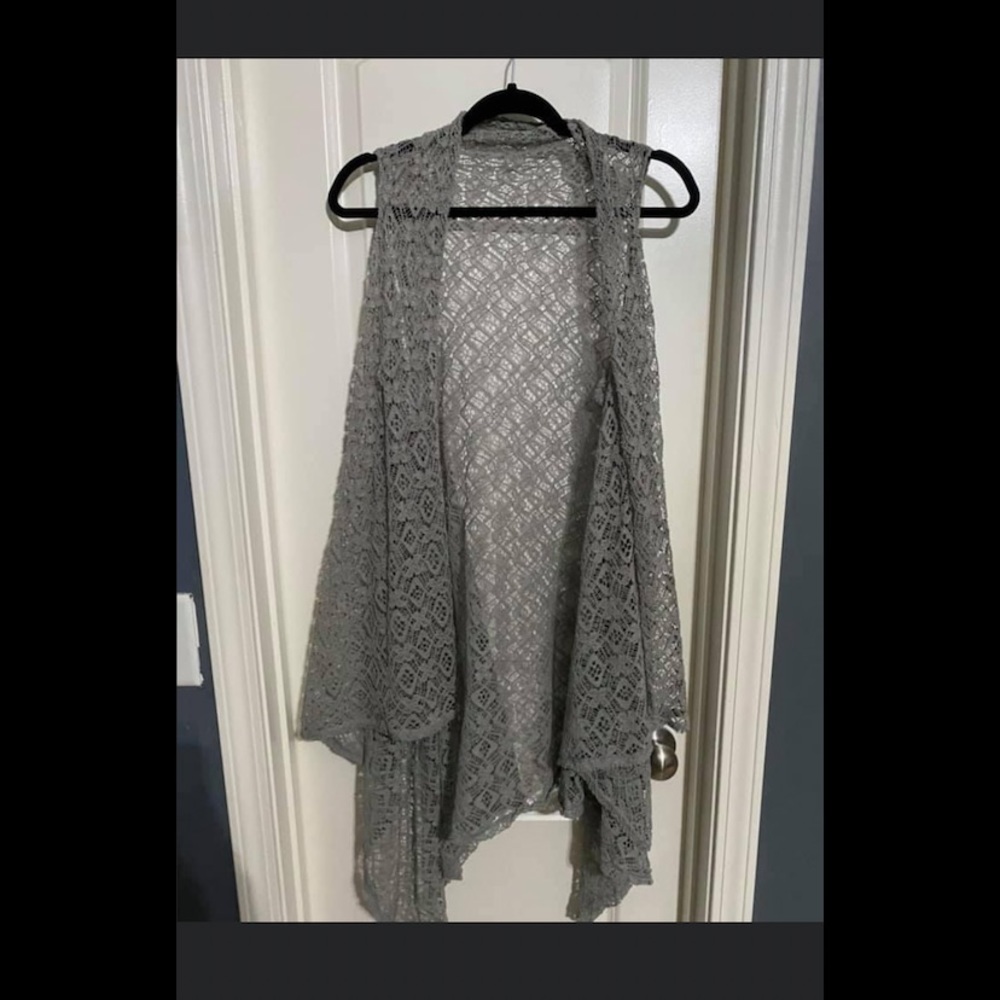 Lace duster